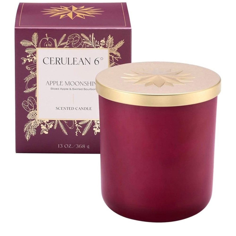 NEW Cerulean 6 Apple Bourbon Candle